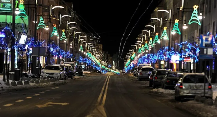 Ubiegłoroczna iluminacja świąteczna miasta była zbyt skromna?