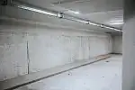 W podziemnym parkingu pod pl. Dworcowym w Chyloni trwają prace wykończeniowe.