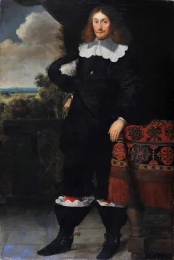 Portret gdańszczanina wykonany przez Peetera Danckersa de Rij ok. 1640 r.