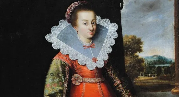"Portret kobiety" autorstwa Peetera Danckersa de Rij - jeden z obrazów przekazanych Muzeum Narodowemu w Gdańsku.
