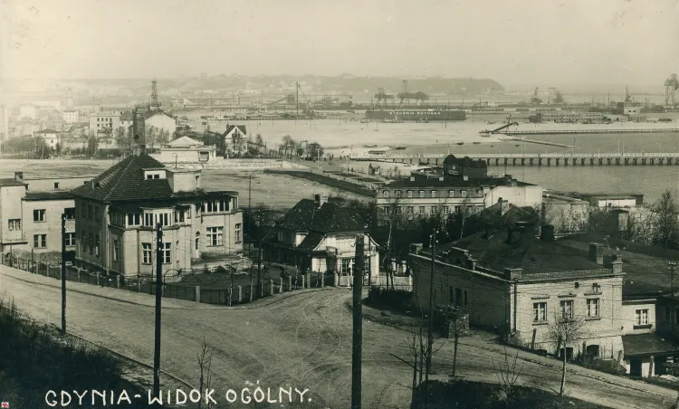 Panorama Gdyni w 1931 r.