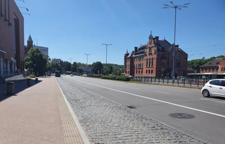 Jeden z odcinków, na którym radni chcieliby zasadzenia drzew.
