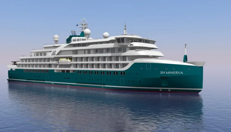 Statek ma zostać dostarczony Swan Hellenic pod koniec 2022 roku.