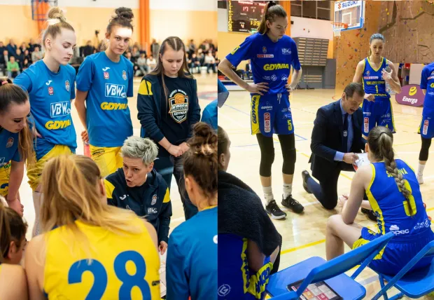 GTK Gdynia (z lewej) i VBW Arka Gdynia (z prawej) czekają na licencje gry w Energa Basket Lidze Kobiet, a żółto-niebieskie dodatkowo jeszcze w Eurolidze.