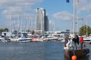 Marina w Gdyni jest największa w Trójmieście.