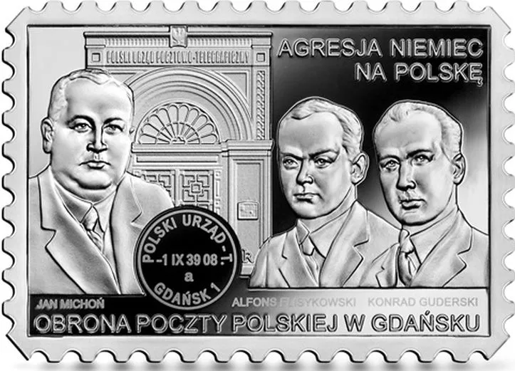 Rewers kolekcjonerskiej monety, która zostanie wyemitowana przez Narodowy Bank Polski 1 września.