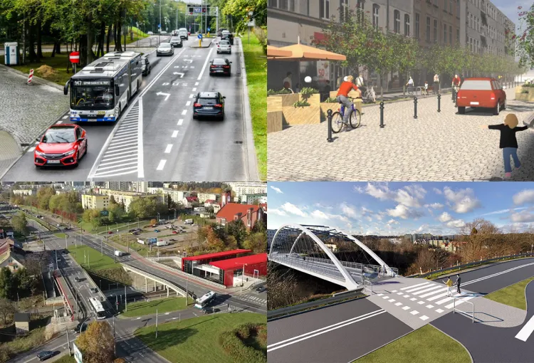 Budowa dróg i parkingu w ramach węzła Karwiny, remont Starowiejskiej, budowa kładki w Małym Kacku i inwestycje w drogi na Witominie to niektóre z planów Gdyni w 2022 roku.