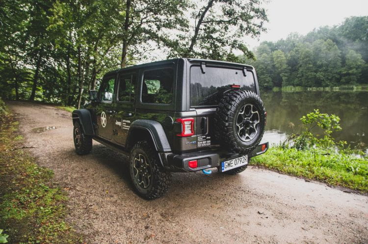 The new Jeep Wrangler 4xe is a plug-in hybrid.