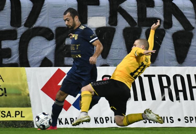 Marcus w Katowicach strzelił 63. gola w oficjalnych meczach Arki Gdynia, a 50. licząc tylko rozgrywki ligowe. 