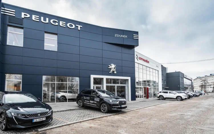 Salon Peugeot Zdunek w Gdańsku.