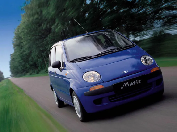 Daewoo Matiz - najszybciej sprzedające się auto w naszym kraju. 