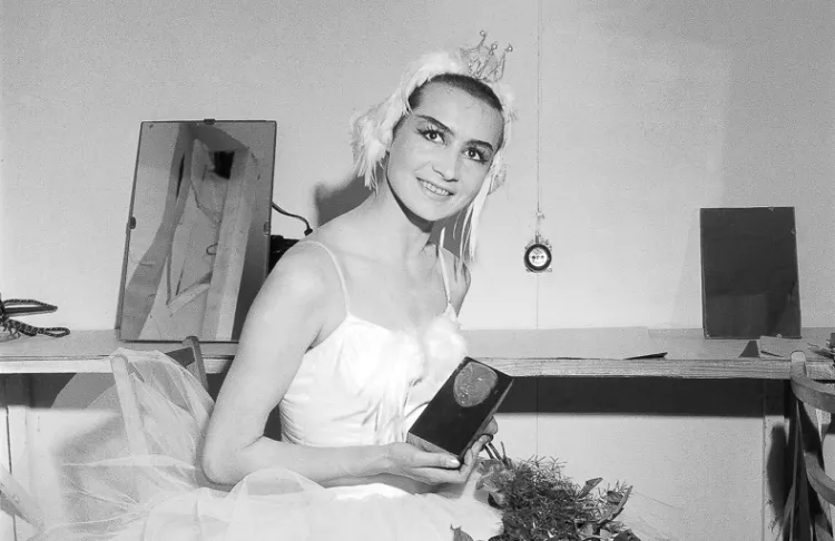 Alicja Boniuszko na zdjęciu z lat 60.