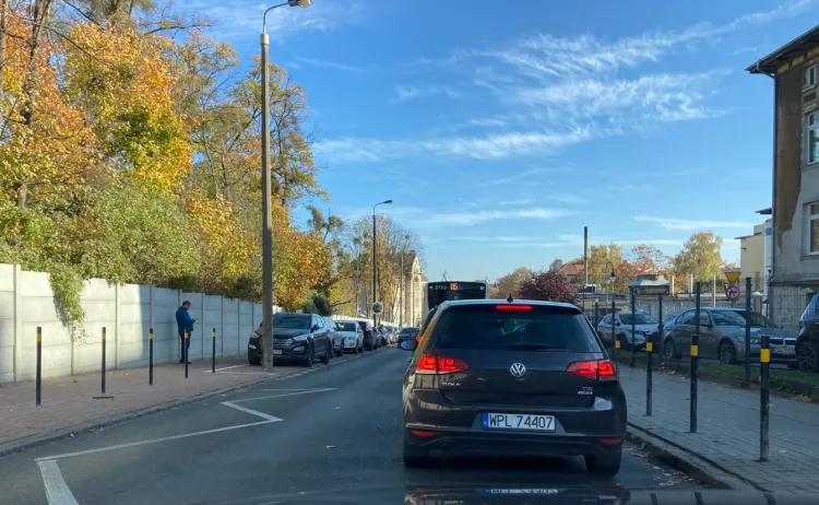 Kierowcy narzekają na korki na Smoluchowskiego.