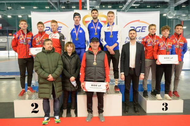 Stoczniowiec Gdańsk triumfował m.in. w biegu drużynowym. Złoty medal w tej konkurencji zdobyli: Marcin Bachanek, Szymon Palka i Dawid Burzykowski.