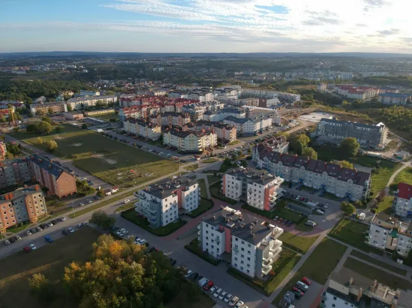 Sopot sprzeda Gdańskowi działkę, którą otrzymał w zamian za fragment gruntów, na których stanęła Ergo Arena. Na zdjęciu osiedla na południu Gdańska.