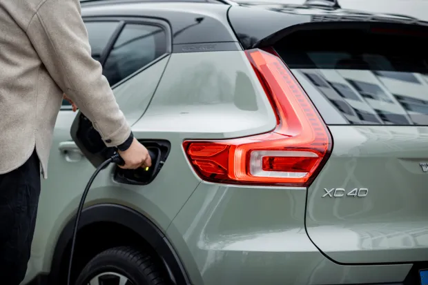 Pierwsze w pełni elektryczne Volvo - model XC40 Recharge. 