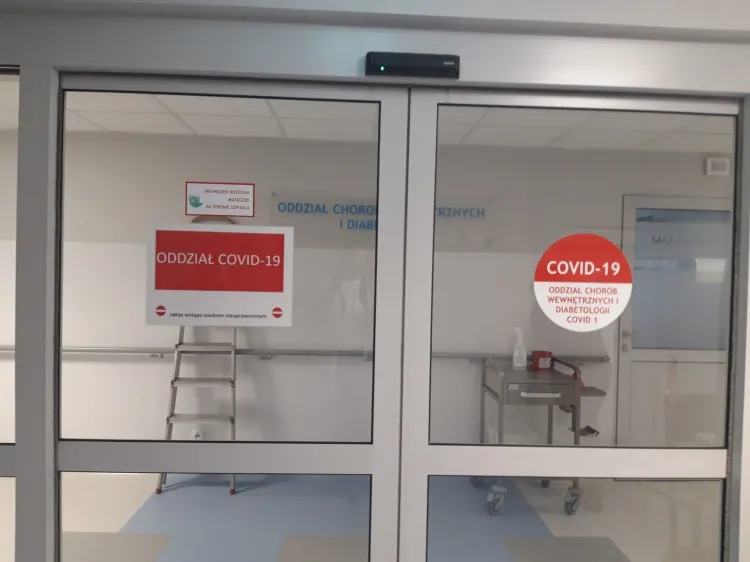 W Szpitalu M. Kopernika otwarto właśnie 35-łóżkowy oddział covidowy.