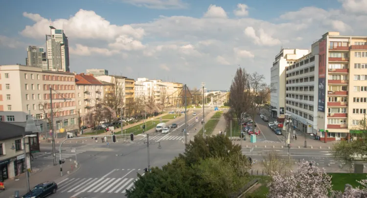 Widok z wieży Infoboksu w obecnej formie będzie dostępny jeszcze przez kilkanaście dni.
