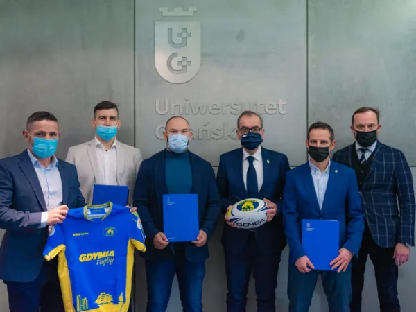 Uniwersytet Gdański rozpoczął współpracę z Rugby Club Arką Gdynia.