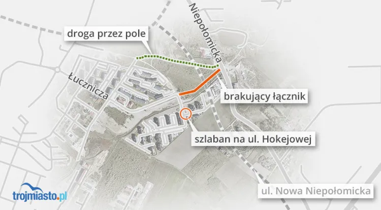Łącznik powstanie na ok. 325-metrowym odcinku, w śladzie docelowego rozwiązania drogowego dla ul. Nowej Świętokrzyskiej.