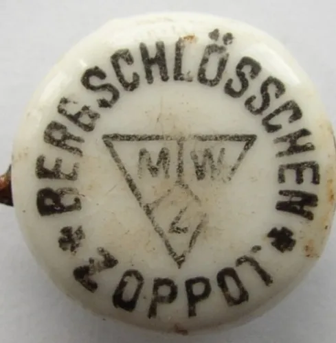 Birofile w swoich zbiorach mają także pamiątki z działającego od 1875 r. browaru Bergschlösschen Brauerei Zoppot. 