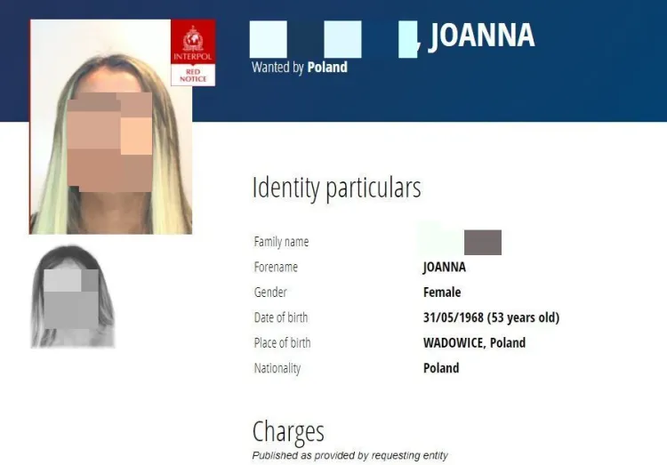 Joanna S. nazywana była "najbardziej poszukiwaną Polką".
