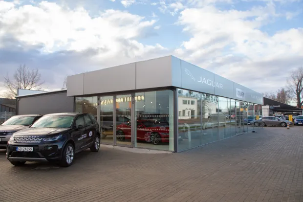 Nowy salon Jaguara i Land Rovera w Gdańsku.