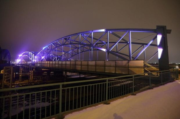 W Europejskim Tygodniu Profilaktyki Raka Szyjki Macicy wiadukt na ul. Kościuszki będzie podświetlony na różowo.