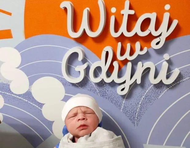 Pierwsze dziecko urodzone w tym roku w Gdyni to Szymon. 