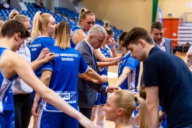 AZS Uniwersytet Gdański sezon 2019/20 w Energa Basket Lidze Kobiet zakończył z 3 zwycięstwami i 18 porażkami.