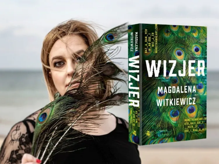 "Wizjer" to debiutancki thriller Magdaleny Witkiewicz znanej głównie z literatury obyczajowej i książek dla dzieci.