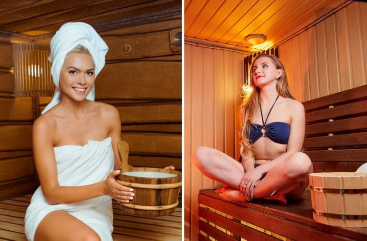 Saunowanie w samych ręczniku czy w stroju kąpielowym? Który wariant wybierasz?