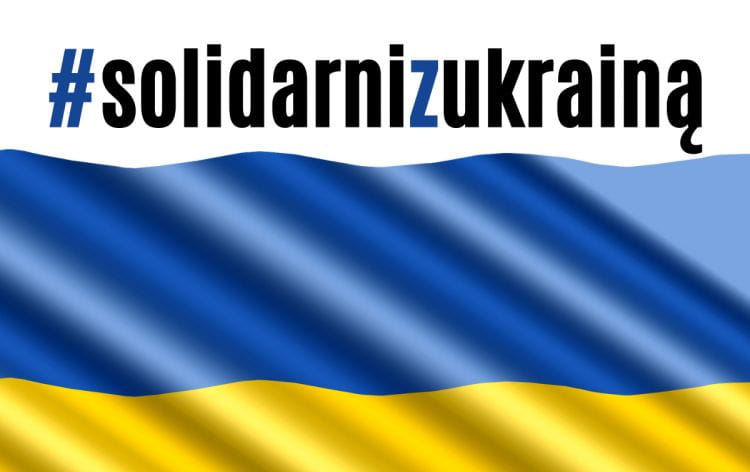 Akty solidarności z Ukrainą.