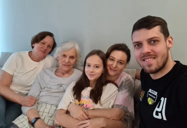 Trefl Gdańsk i Dmytro Paszycki są już w Lublinie. Siatkarz mógł tam spotkać się ze swoją rodziną, która opuściła Ukrainę.
