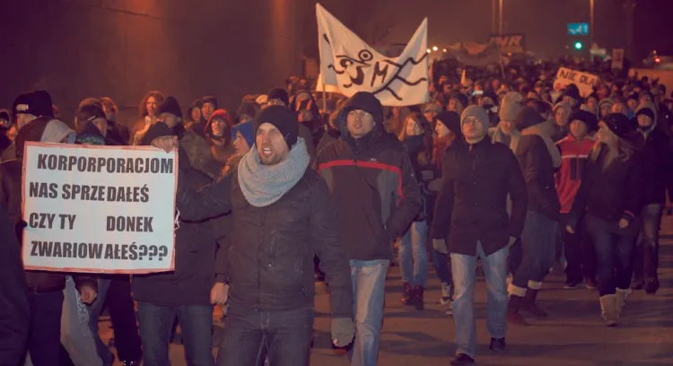 Przeciwnicy podpisania umowy ACTA protestowali w zeszłym tygodniu w Gdyni, w tym zaś w Gdańsku (na zdjęciu). Teraz będą mieli okazję wziąć udział w publicznej debacie na temat kontrowersyjnej umowy.
