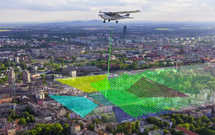 Samolot będzie pozyskiwał dane potrzebne do stworzenia nowego modelu 3D Gdańska.
