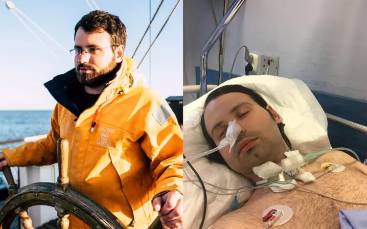 Michał Baranek ma 26 lat. Jego pasją od zawsze jest żeglarstwo. Po wypadku, któremu uległ pod koniec lutego, wciąż przebywa w śpiączce. 