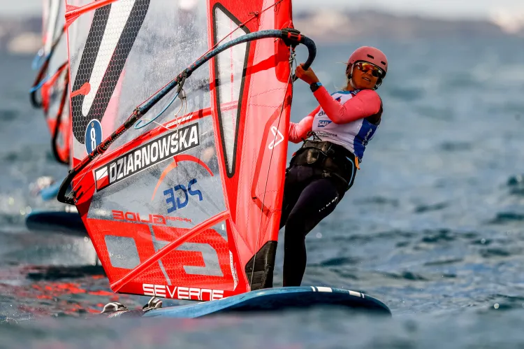 Maja Dziarnowska na Majorce była trzecia w nowej klasie olimpijskiej w windsurfingu - iQFoil.