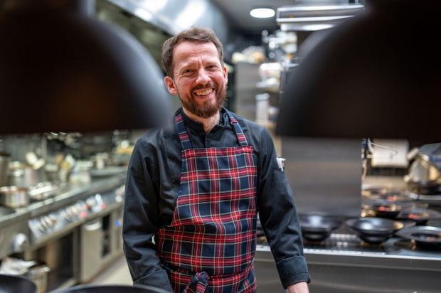 Autor kolacji i nowy szef kuchni restauracji Tygle - Michał Stężalski