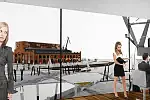 Adaptacja na klub fitness hali 42A znajdującej się na terenie historycznej Stoczni Cesarskiej.