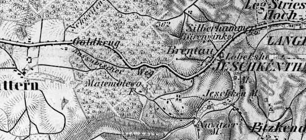 Fragment mapy z 1891 r.