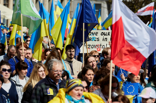 Marsz Pokoju dla Ukrainy przeszedł w niedzielę przez Gdańsk.