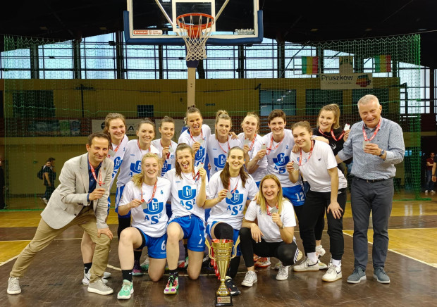 Koszykarki AZS Uniwersytetu Gdańskiego zakończyły sezon jako  wicemistrzynie I ligi.