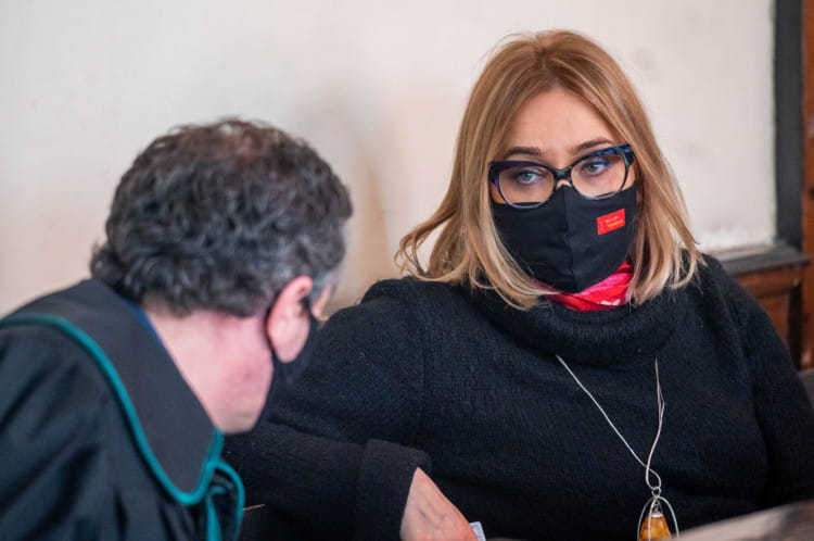 Magdalena Adamowicz podczas jednej z wcześniejszych rozpraw. W środę nie stawiła się w sądzie.
