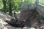 Lisy się wyprowadziły, więc można było rozpocząć remont schodów w Sopocie.