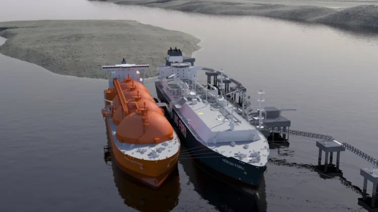 Jednostka FSRU (ang. Floating Storage Regasification Unit) to pływający tankowiec, wyposażony w urządzenia do regazyfikacji skroplonego gazu ziemnego. Od 2015 r. pływający terminal FSRU działa w litewskim porcie Kłajpeda (na zdjęciu).