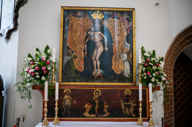 Ołtarz Pietas Domini w Bazylice Mariackiej 