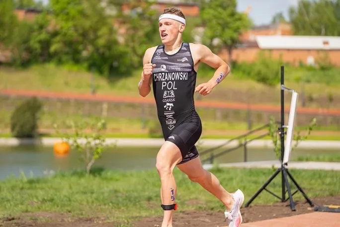 Jan Chrzanowski przygodę z triathlonem rozpoczął w 2019 roku.