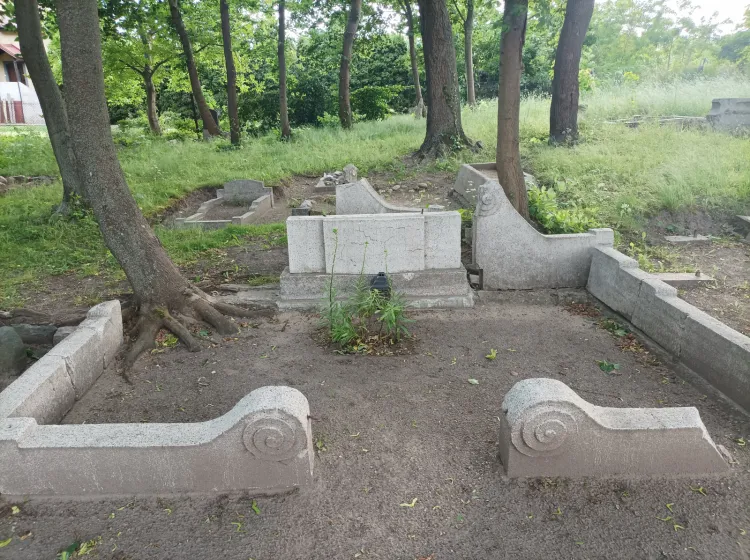 Jeden z odkrytych grobowców.