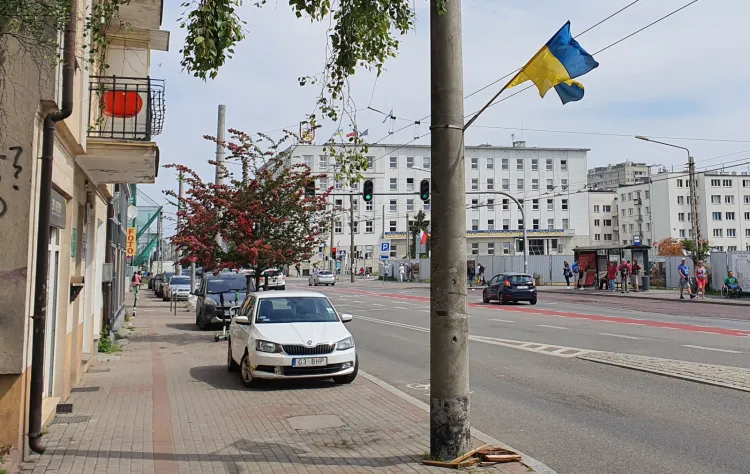 Ukraińskie flagi na ulicach Trójmiasta, ale także wielu innych polskich miast, zawisły na znak naszej solidarności z zaatakowanym sąsiadem.